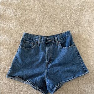 Levi's Women's Blue Jean Shorts
